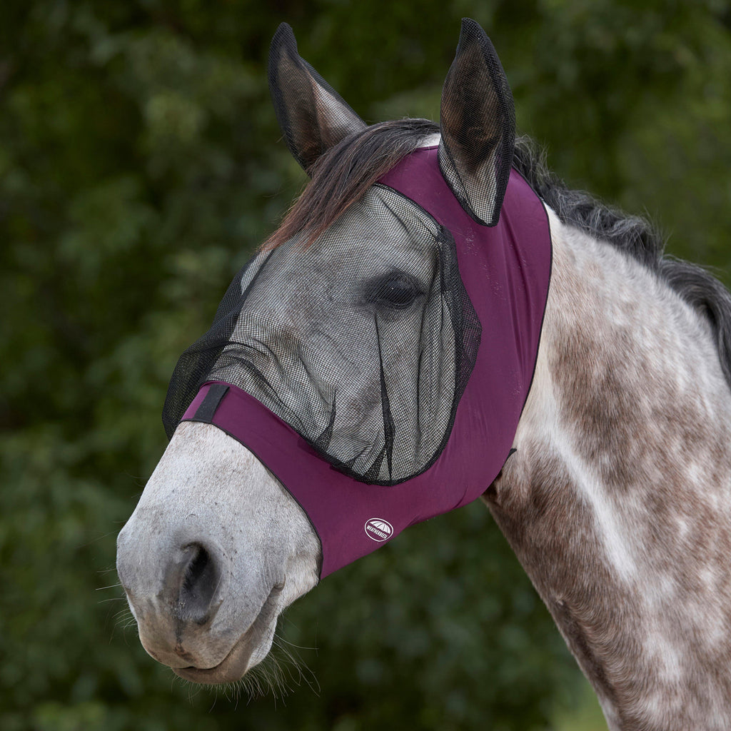 Deluxe Stretch Eye Saver With Ears Purple