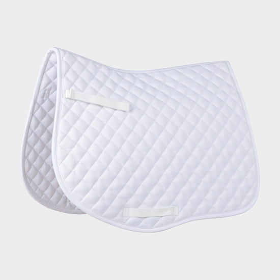 Defiant All Purpose Saddle Pad White