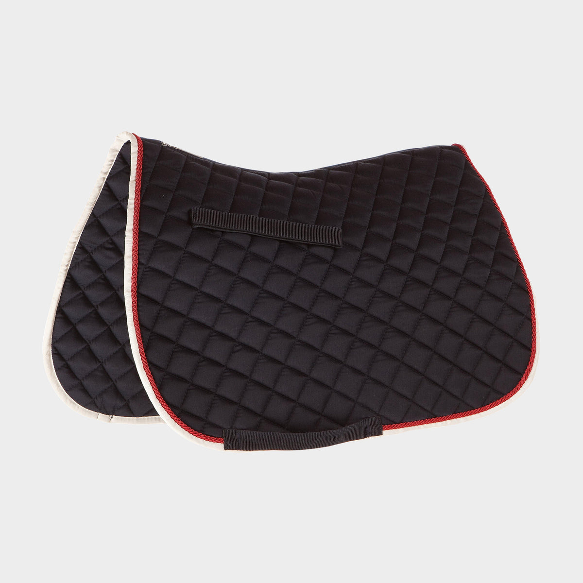 Grand Prix All Purpose Saddle Pad Navy/Red/White