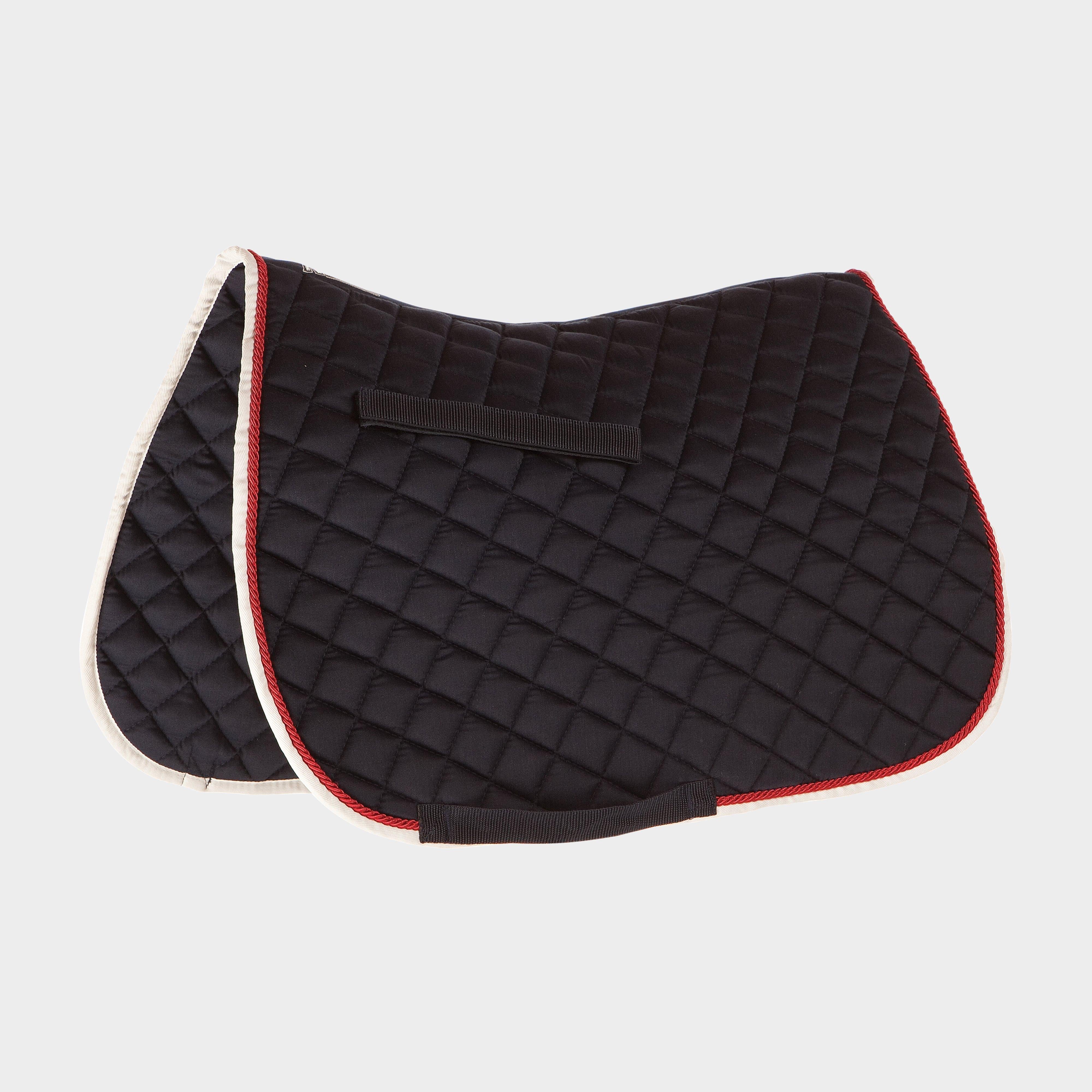 Grand Prix All Purpose Saddle Pad Navy/Red/White