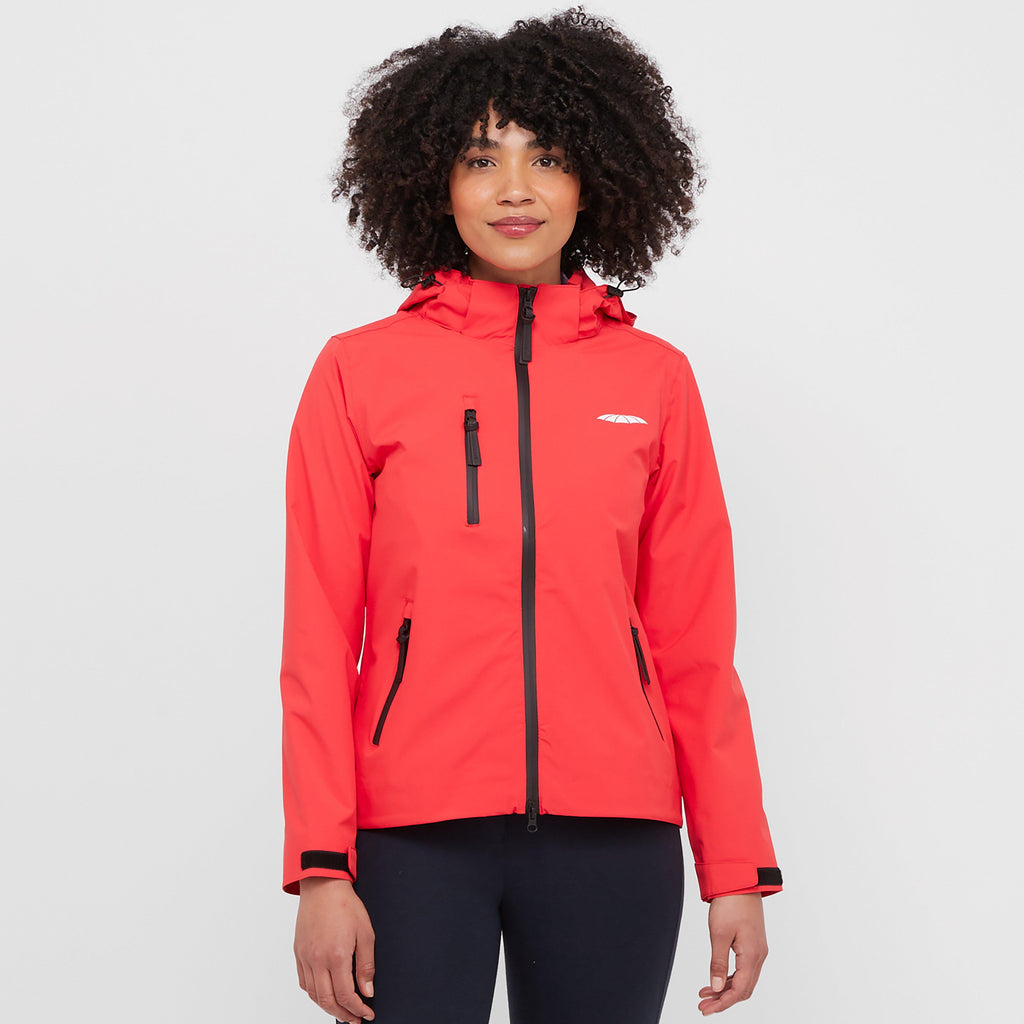 Womens Jackson Waterproof Jacket Bittersweet Red