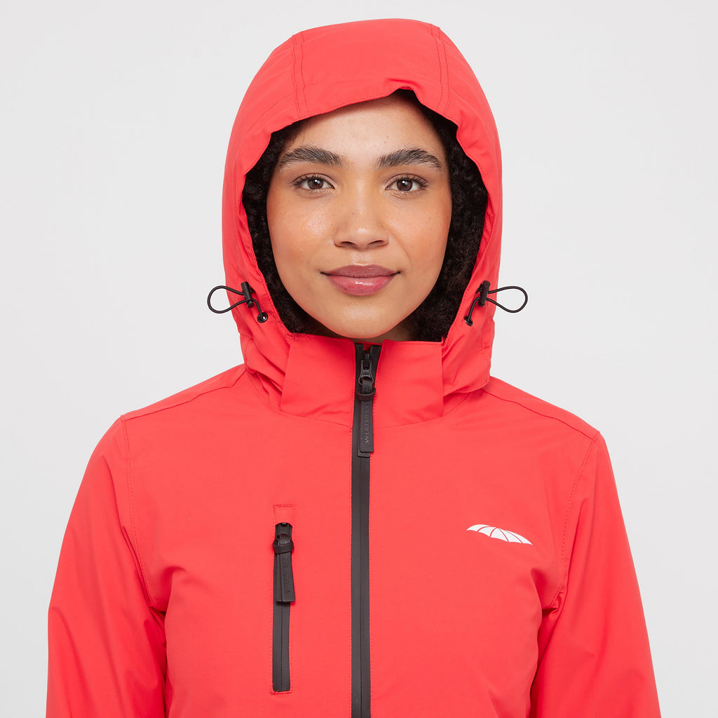 Womens Jackson Waterproof Jacket Bittersweet Red