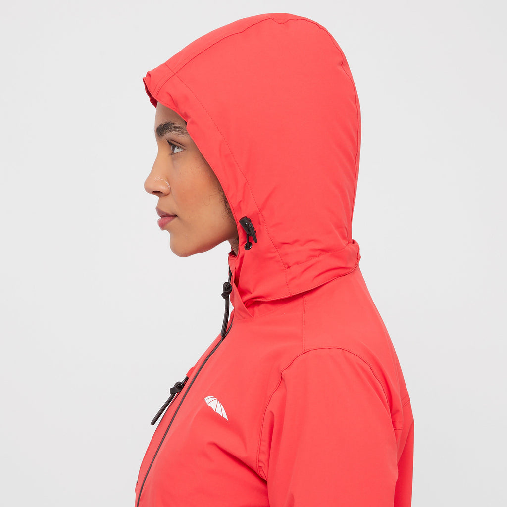 Womens Jackson Waterproof Jacket Bittersweet Red