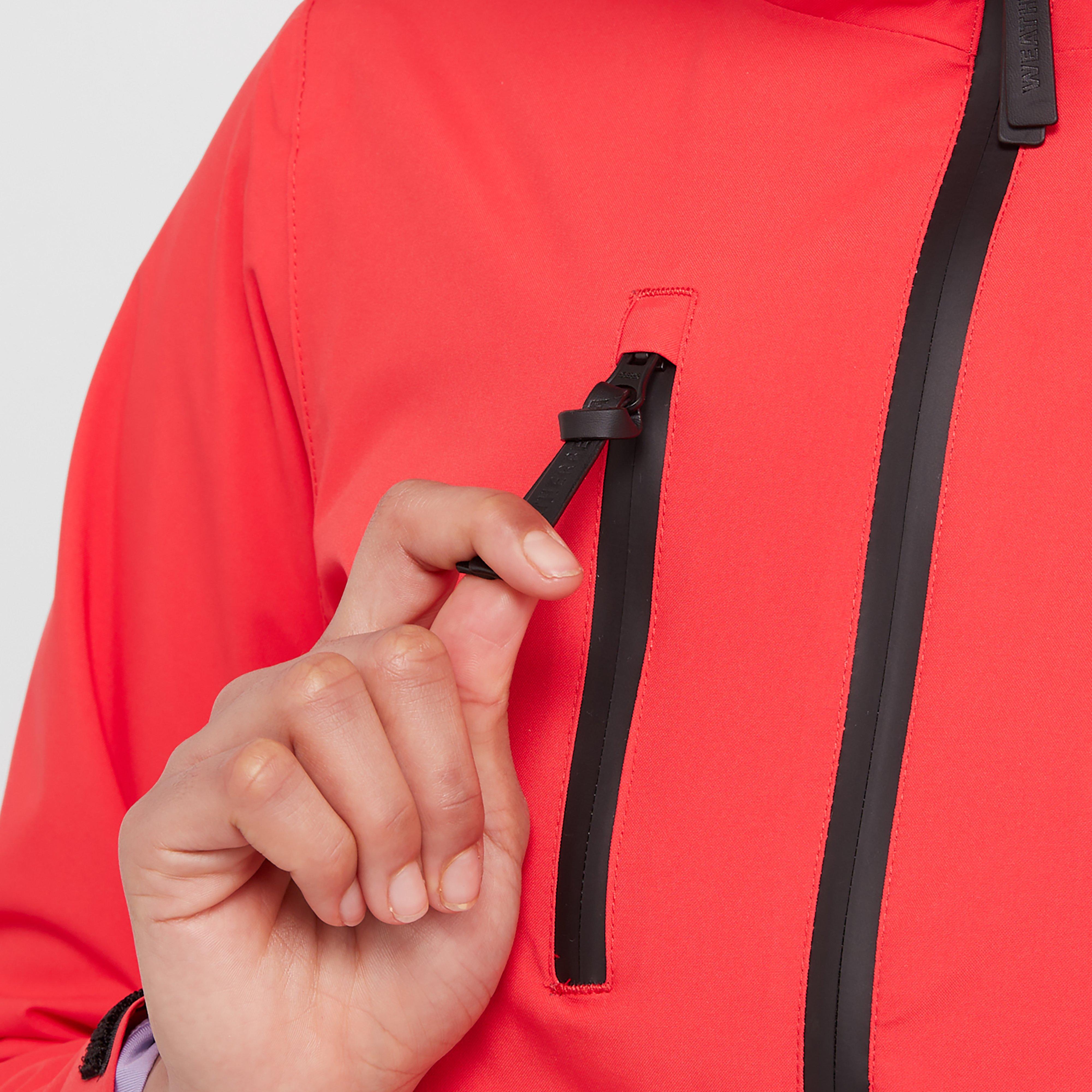 Womens Jackson Waterproof Jacket Bittersweet Red