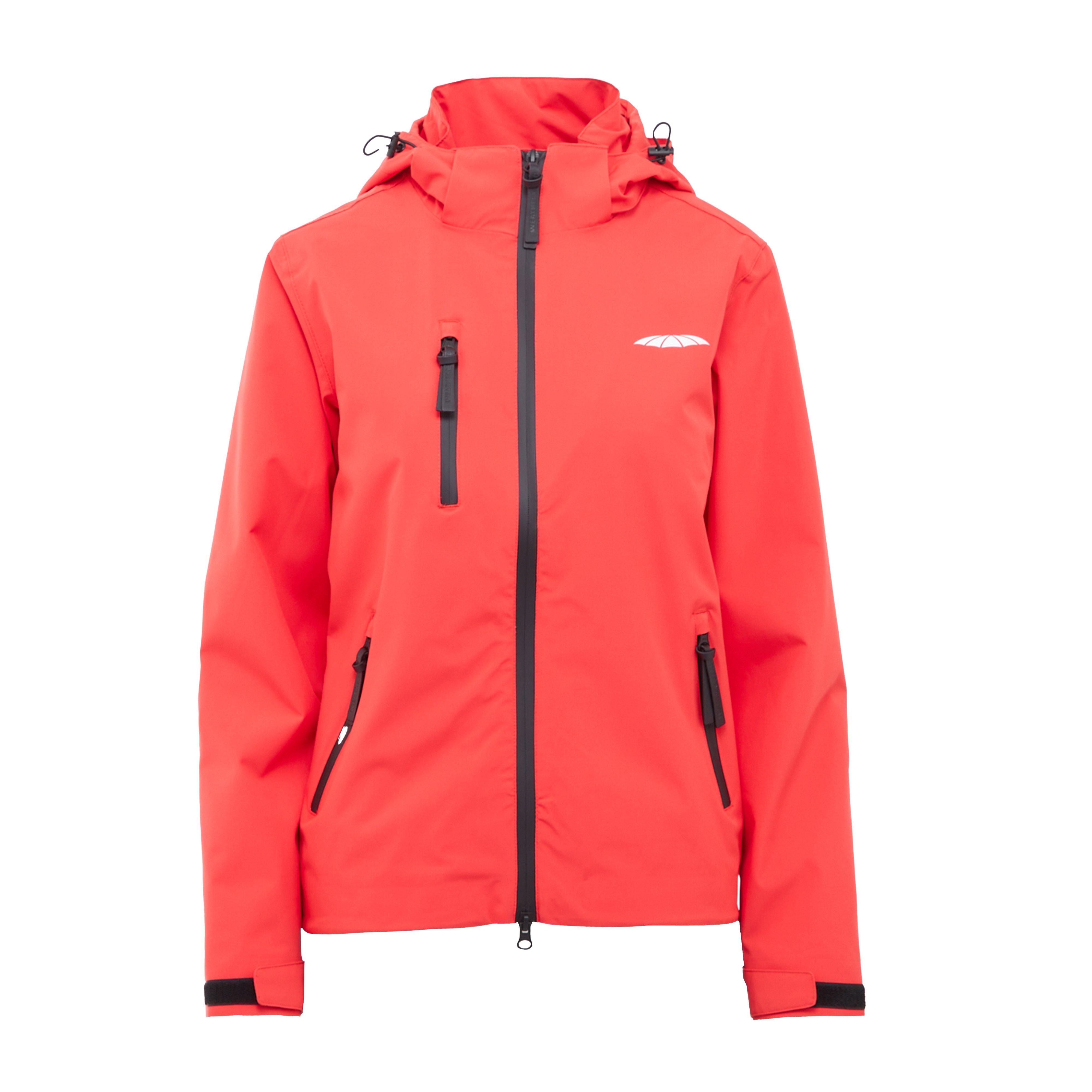 Womens Jackson Waterproof Jacket Bittersweet Red