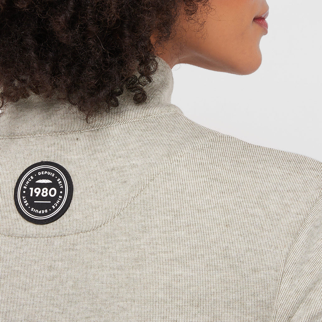 Womens London Long Sleeve Top Dusty Olive