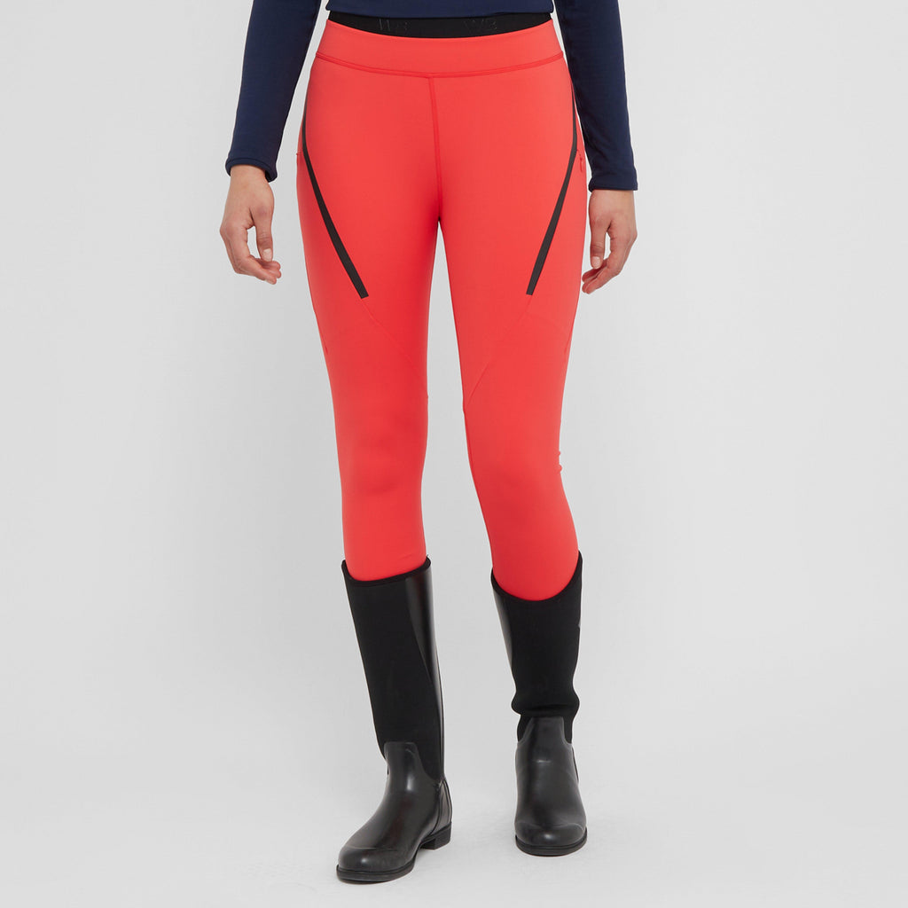 Womens Toulon Lifestyle Riding Tights Bittersweet Red