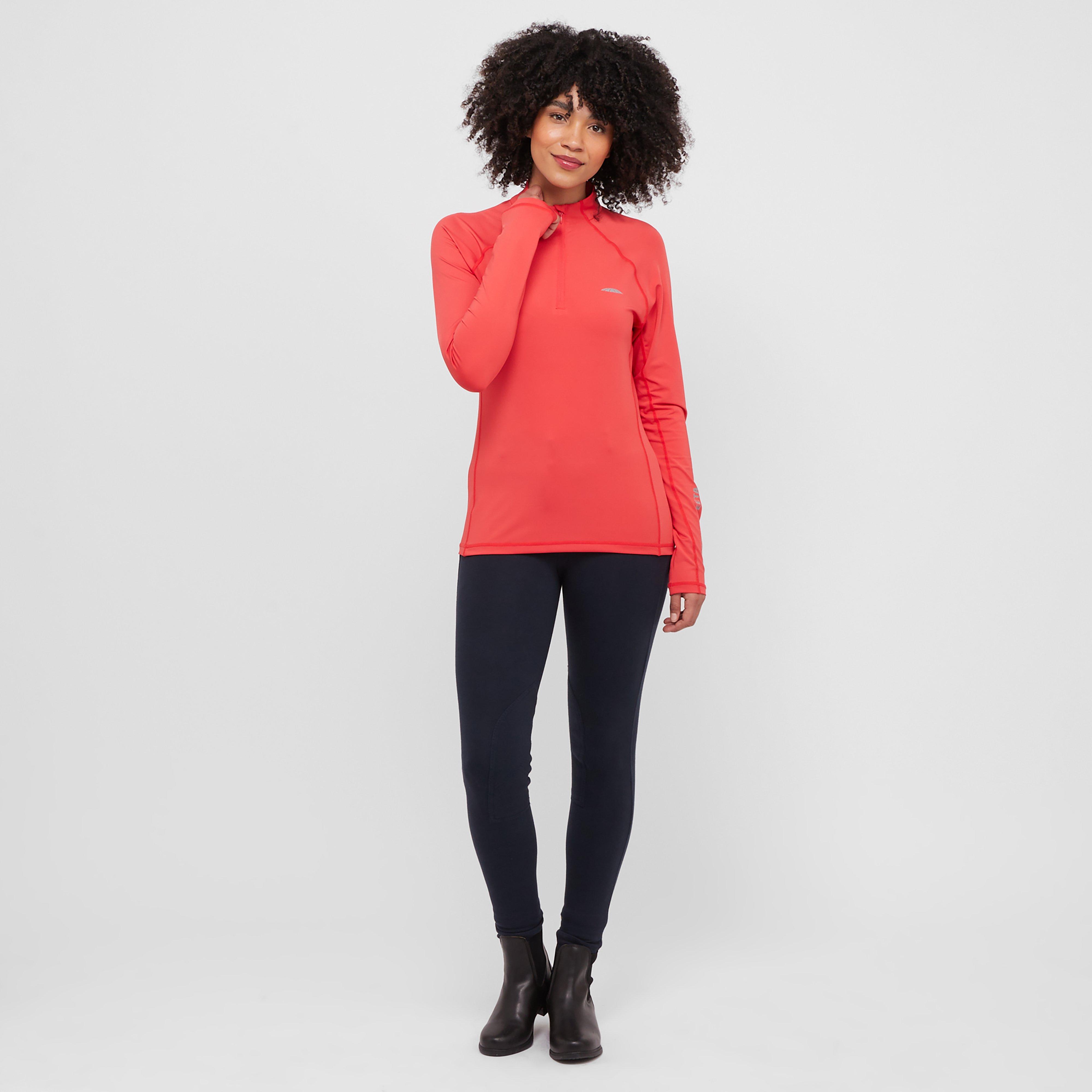 Womens Prime Long Sleeved Top Bittersweet Red