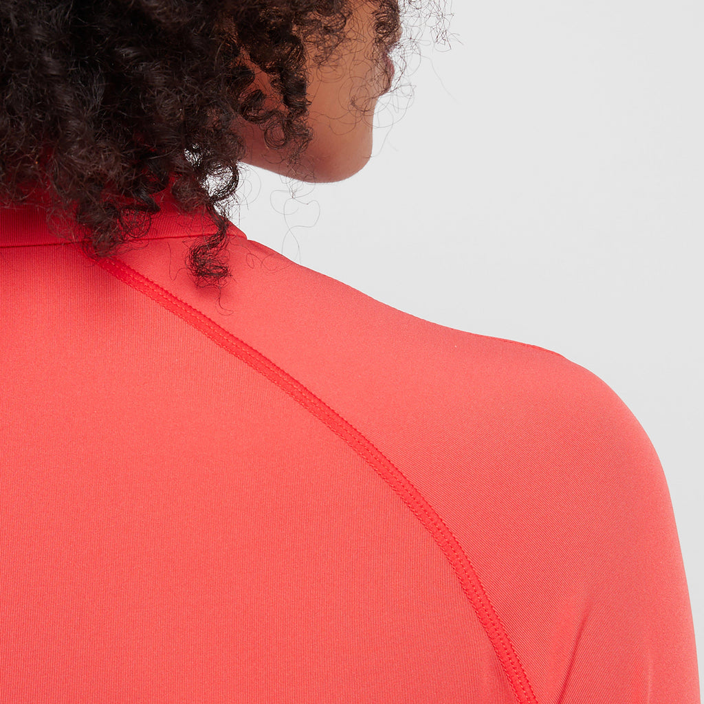 Womens Prime Long Sleeved Top Bittersweet Red