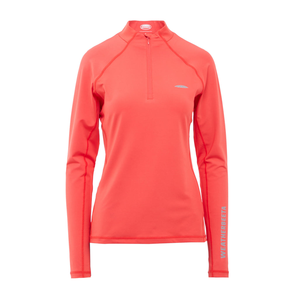 Womens Prime Long Sleeved Top Bittersweet Red