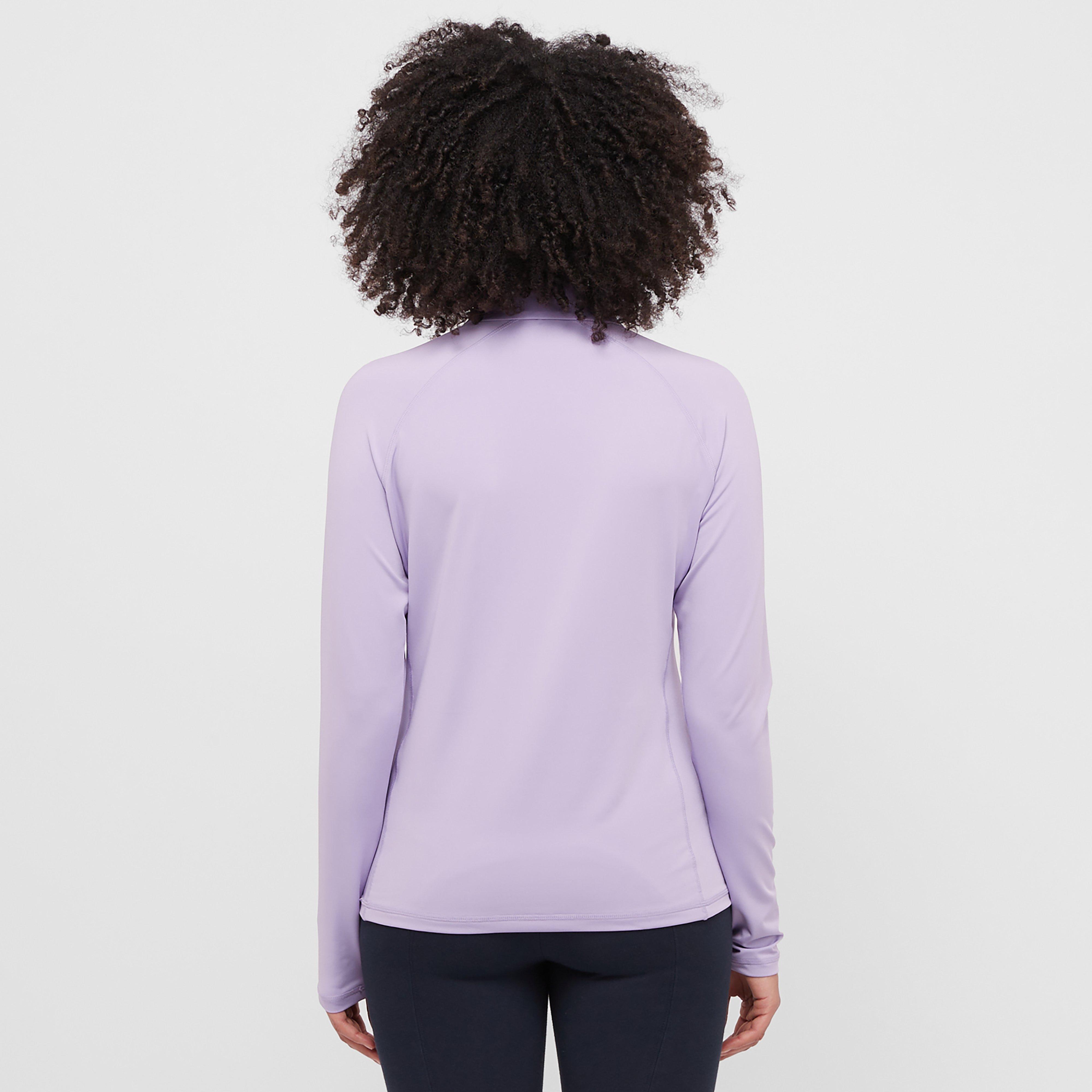 Womens Prime Long Sleeved Top Mauve