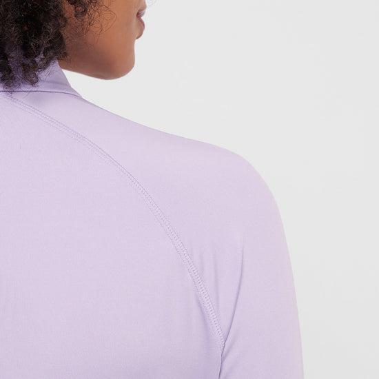 Womens Prime Long Sleeved Top Mauve