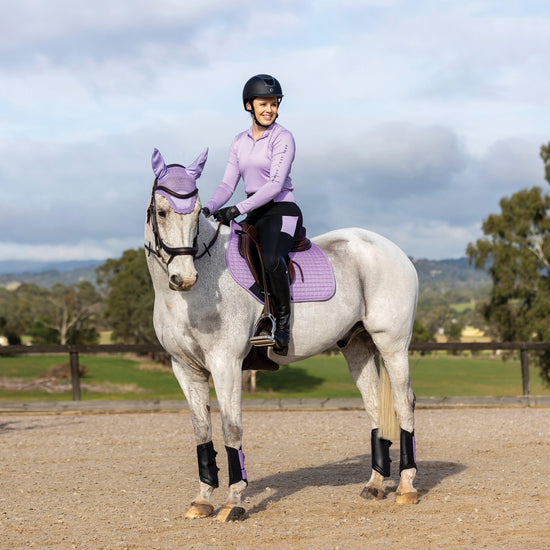 Prime All Purpose Saddle Pad Mauve