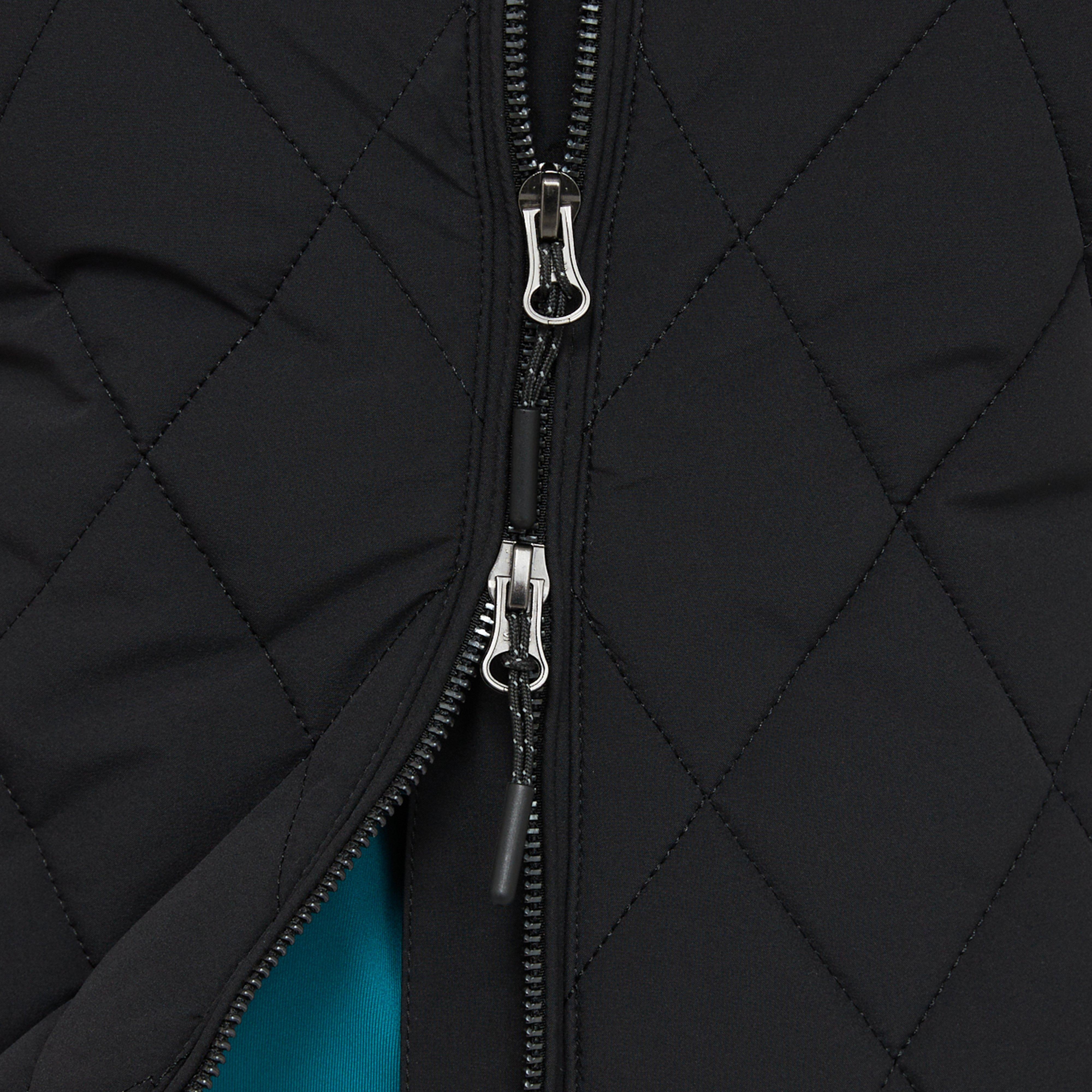 Womens Quinn Quilted Body Warmer Black