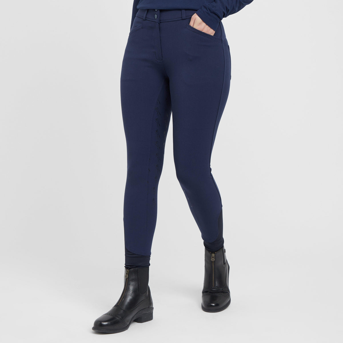 Womens Cammy Comfort Twill Breeches Navy Academy