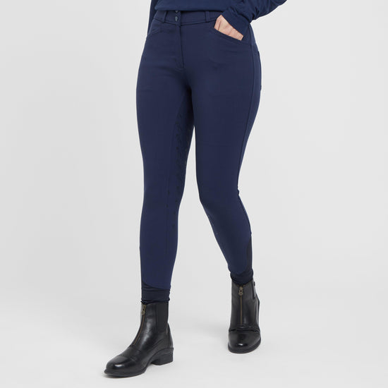 Womens Cammy Comfort Twill Breeches Navy Academy