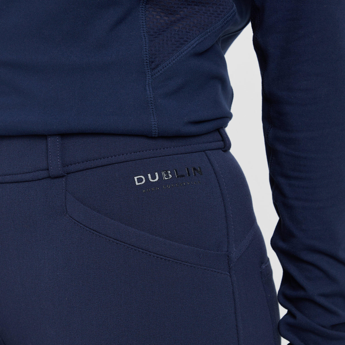 Womens Cammy Comfort Twill Breeches Navy Academy