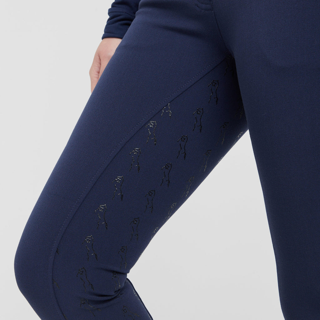 Womens Cammy Comfort Twill Breeches Navy Academy