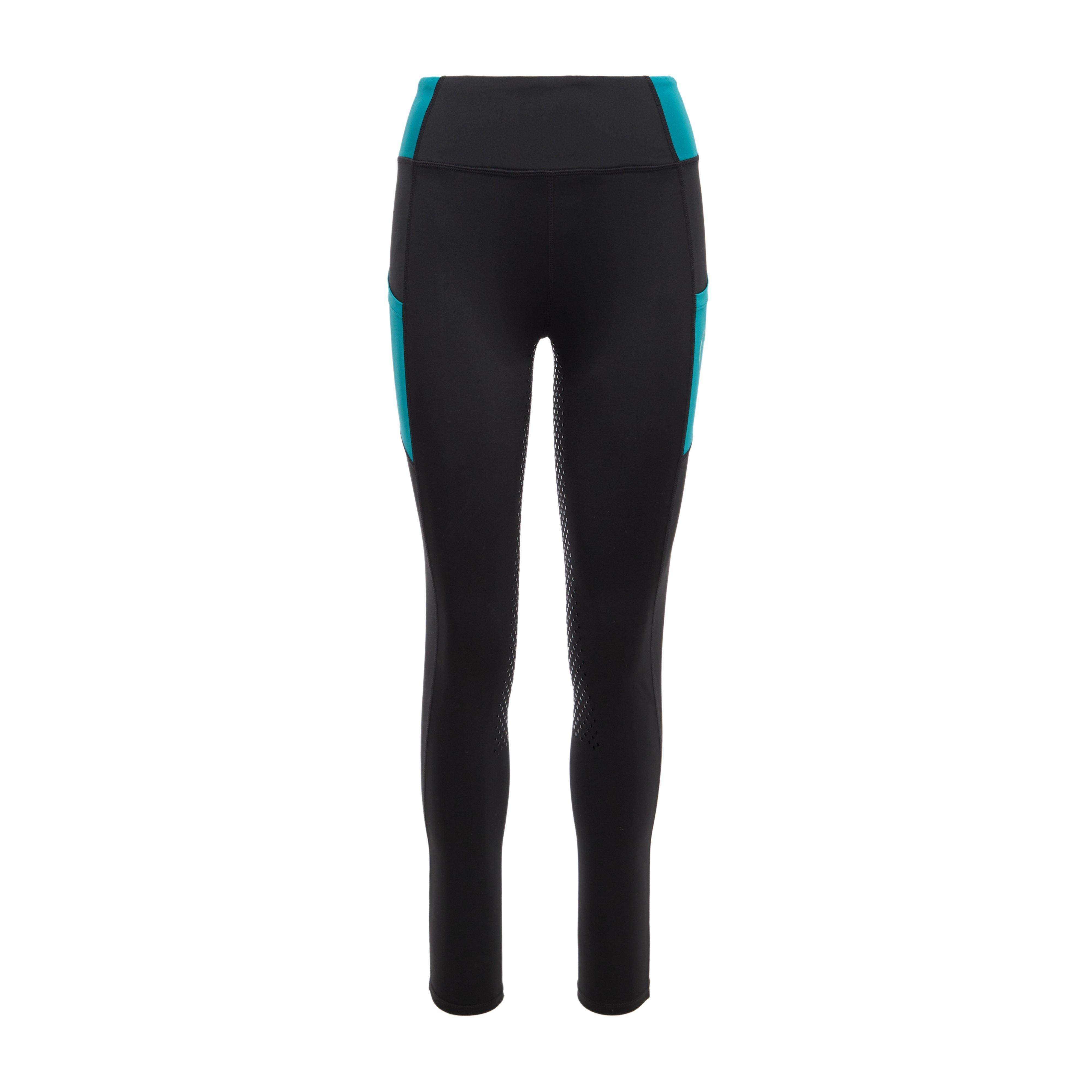 Womens Everyday Riding Tights Black/Deep Lake