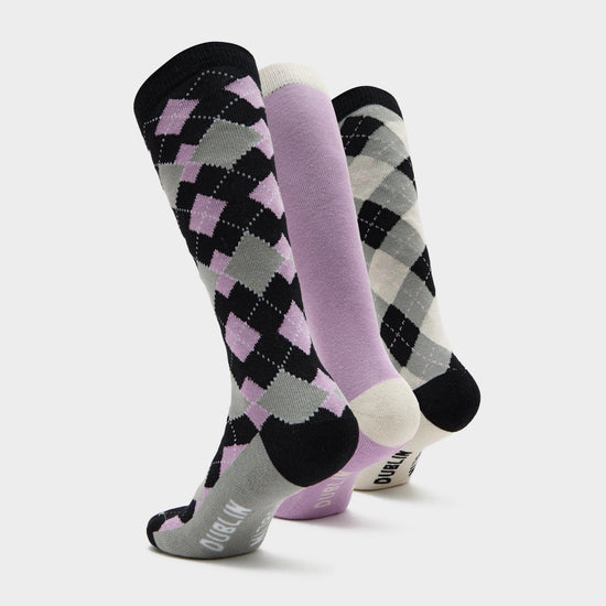3 Pack Socks Mono Highlands