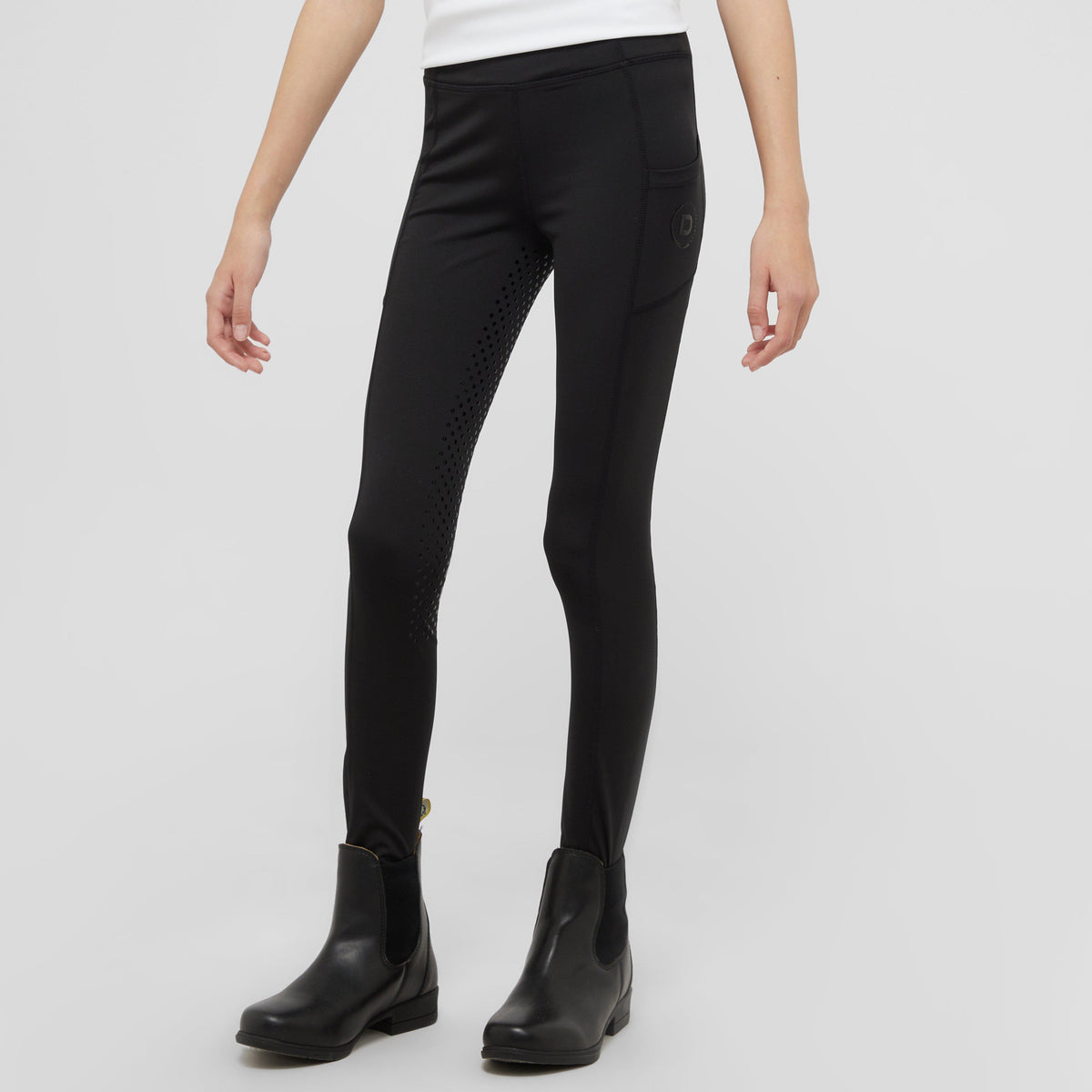 Kids Everyday Riding Tights Black