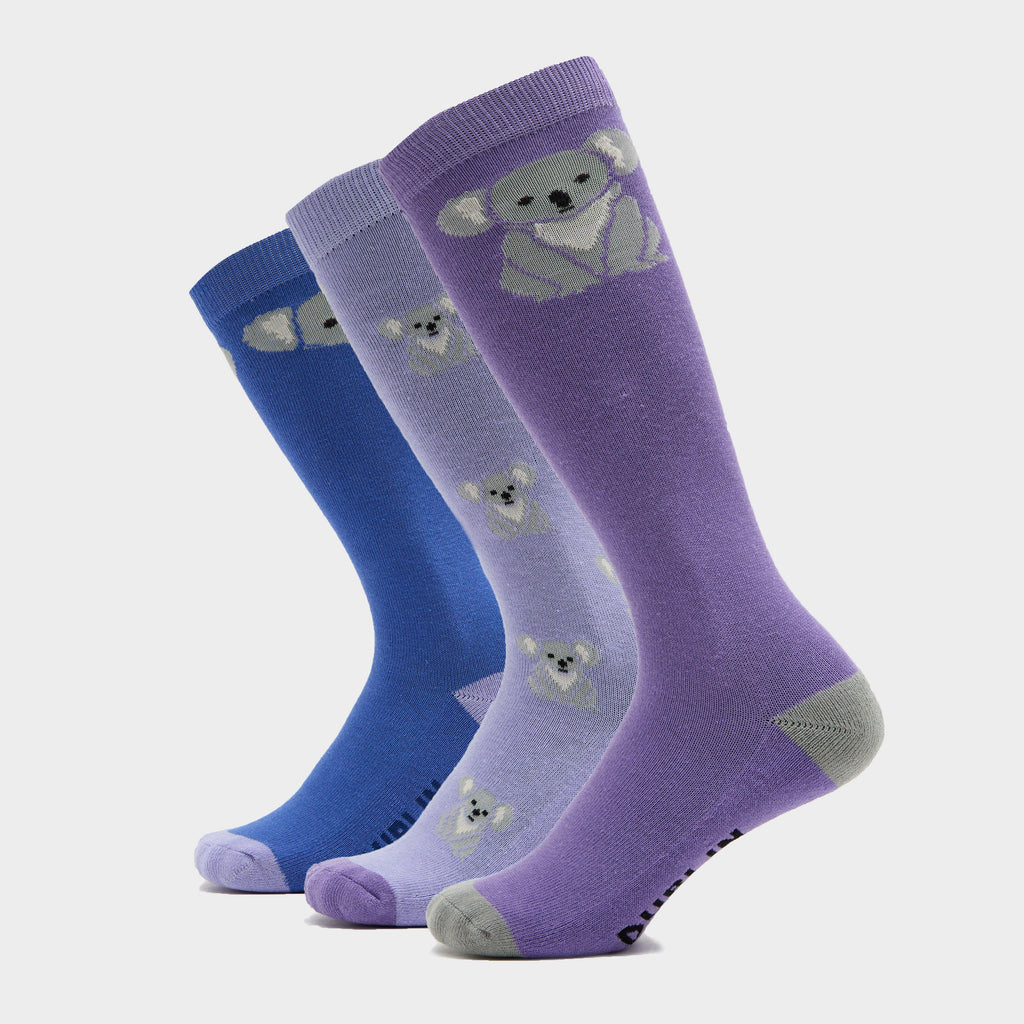 Kids 3 Pack Socks Koala