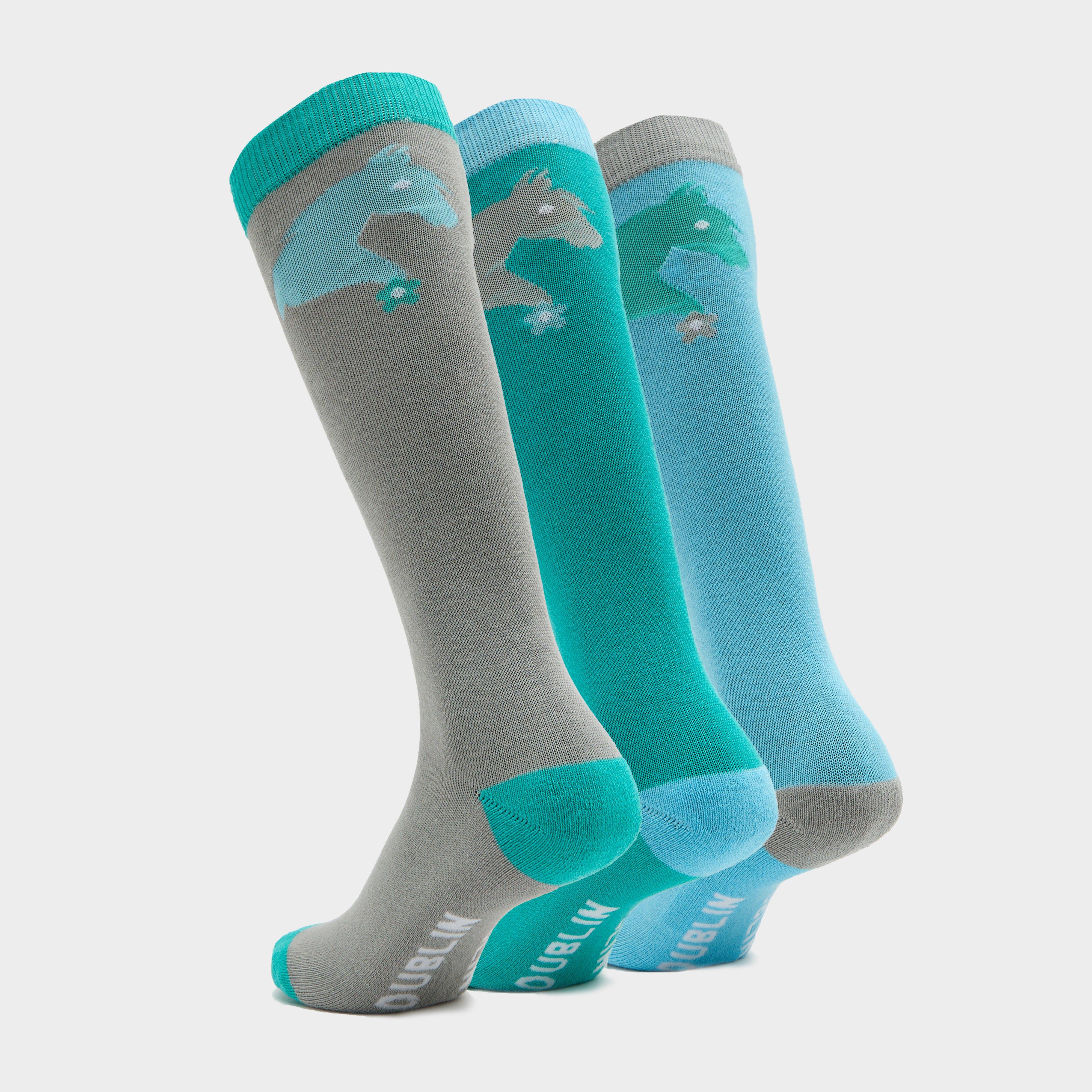 Kids 3 Pack Socks Pony