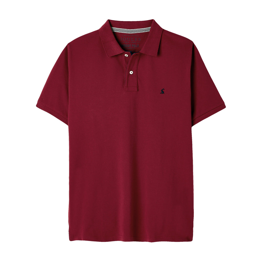 Mens Woody Polo Shirt Rhubarb