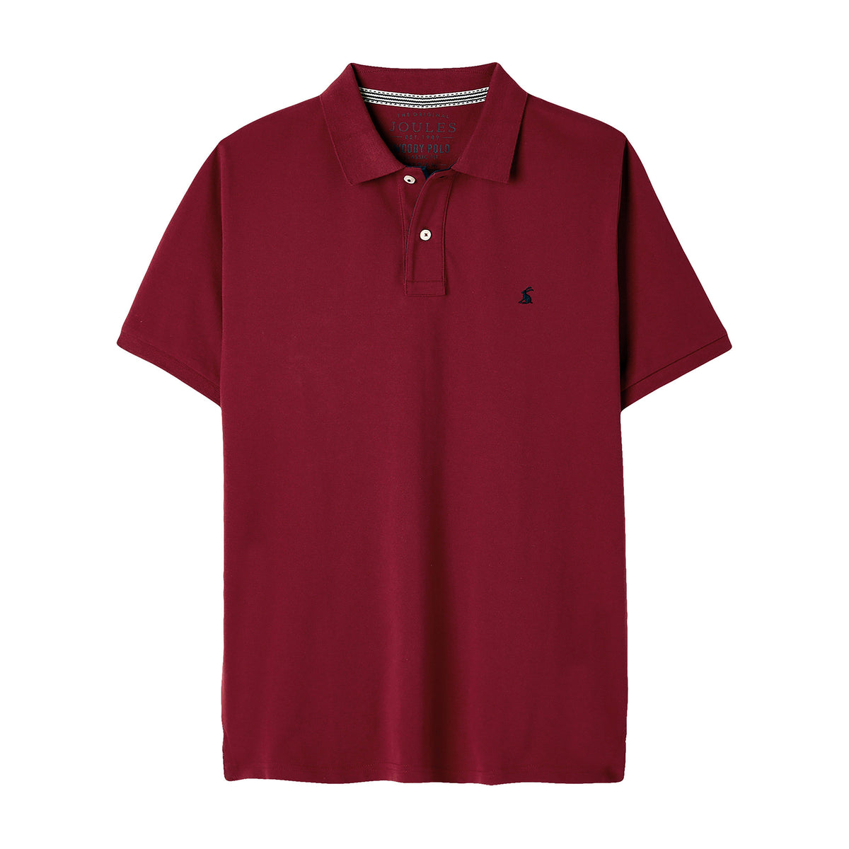 Mens Woody Polo Shirt Rhubarb