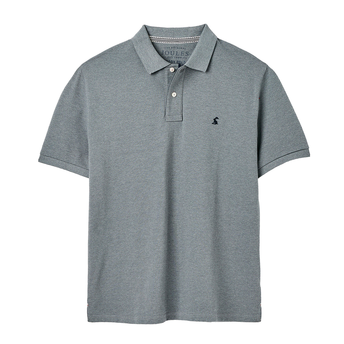 Mens Woody Polo Shirt Grey Marl
