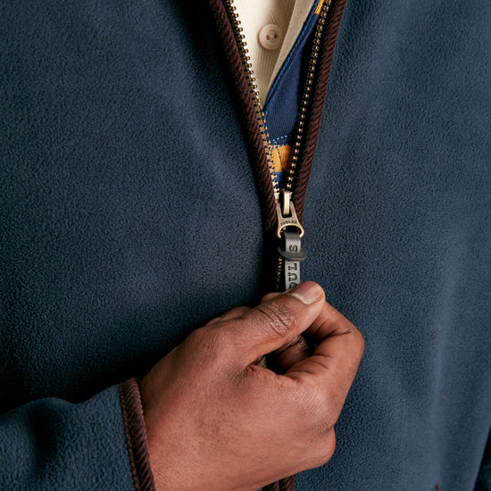 Greenfield Full Zip Fleece Navy
