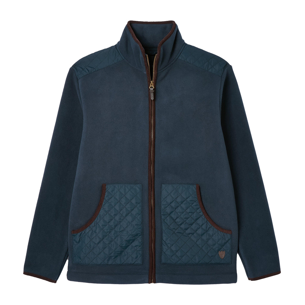 Greenfield Full Zip Fleece Navy