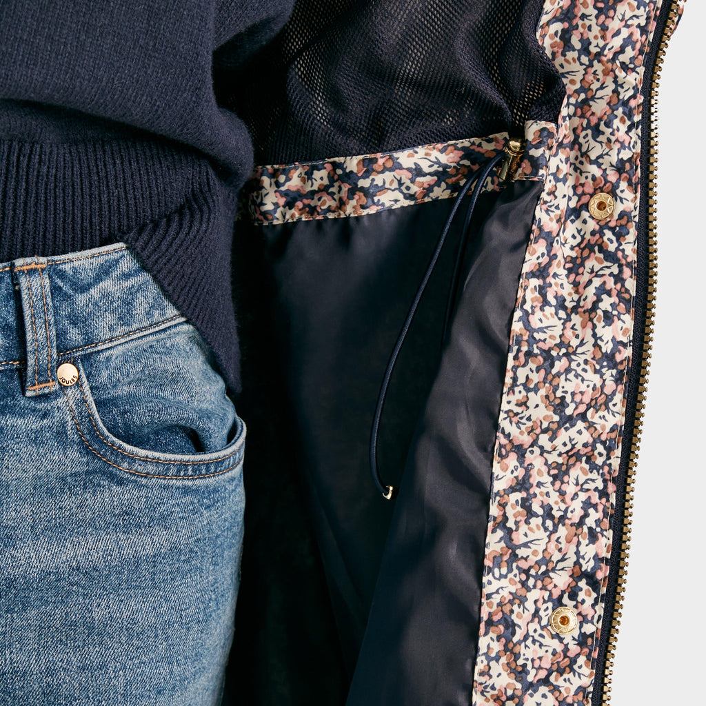 Womens Holkham Waterproof Packable Raincoat Ditsy Floral