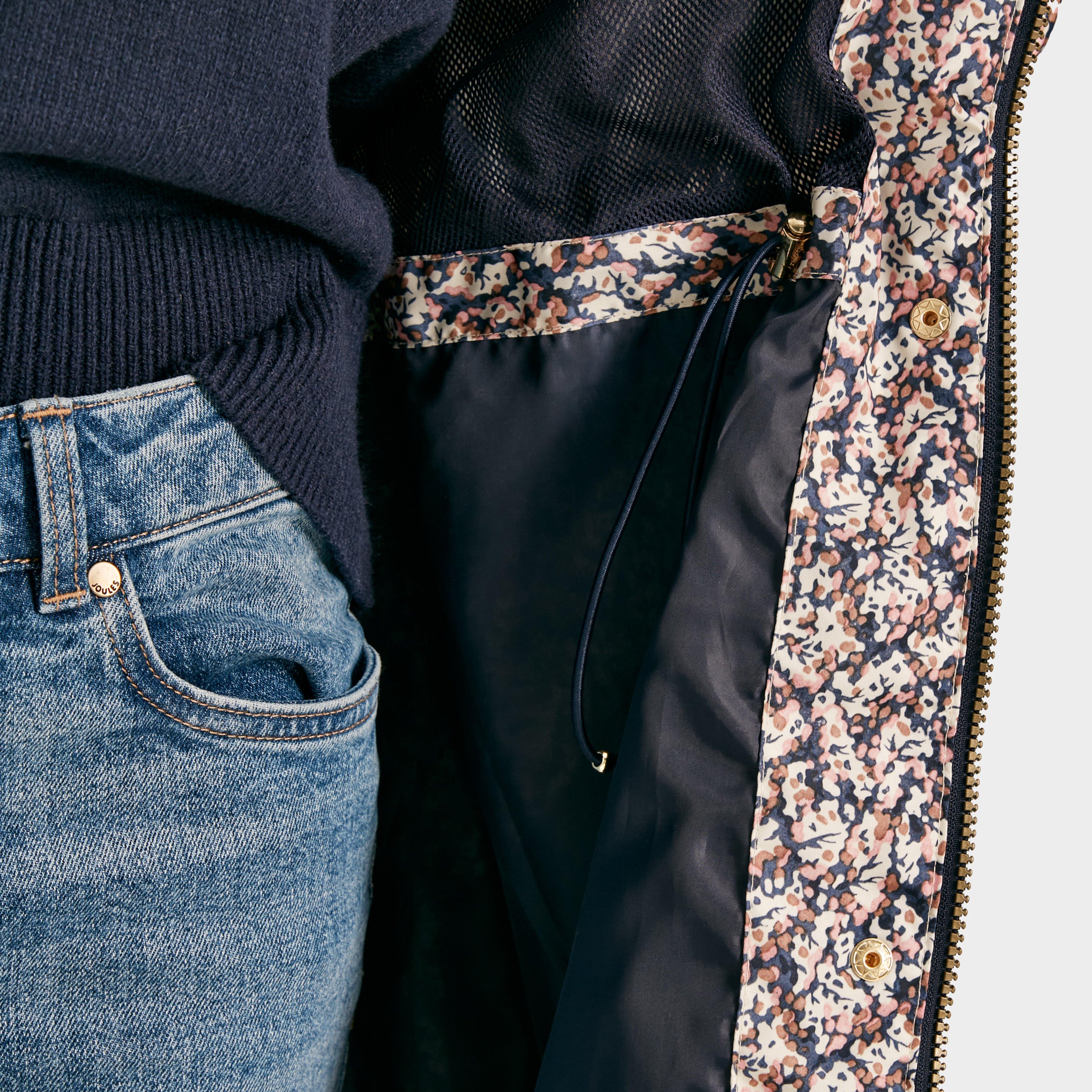 Womens Holkham Waterproof Packable Raincoat Ditsy Floral