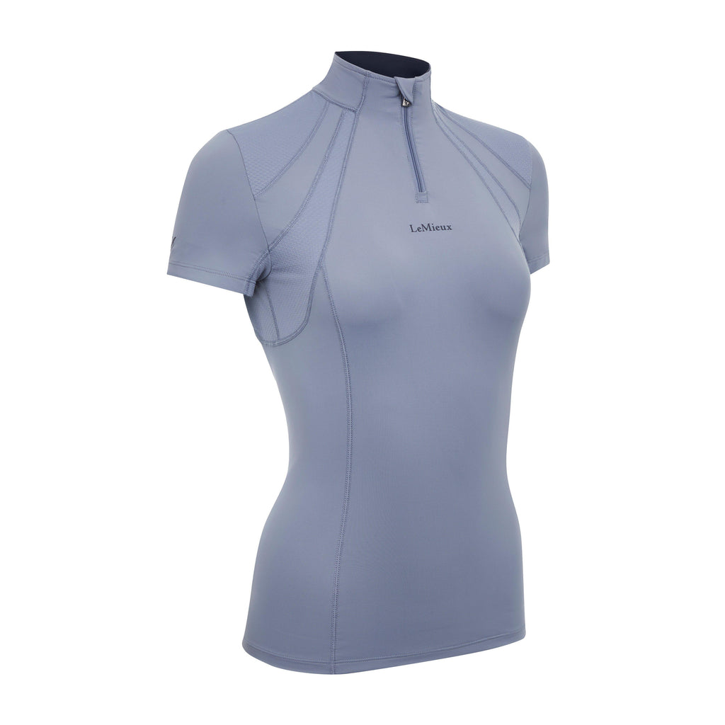 Womens Mia Mesh Short Sleeve Base Layer Jay Blue