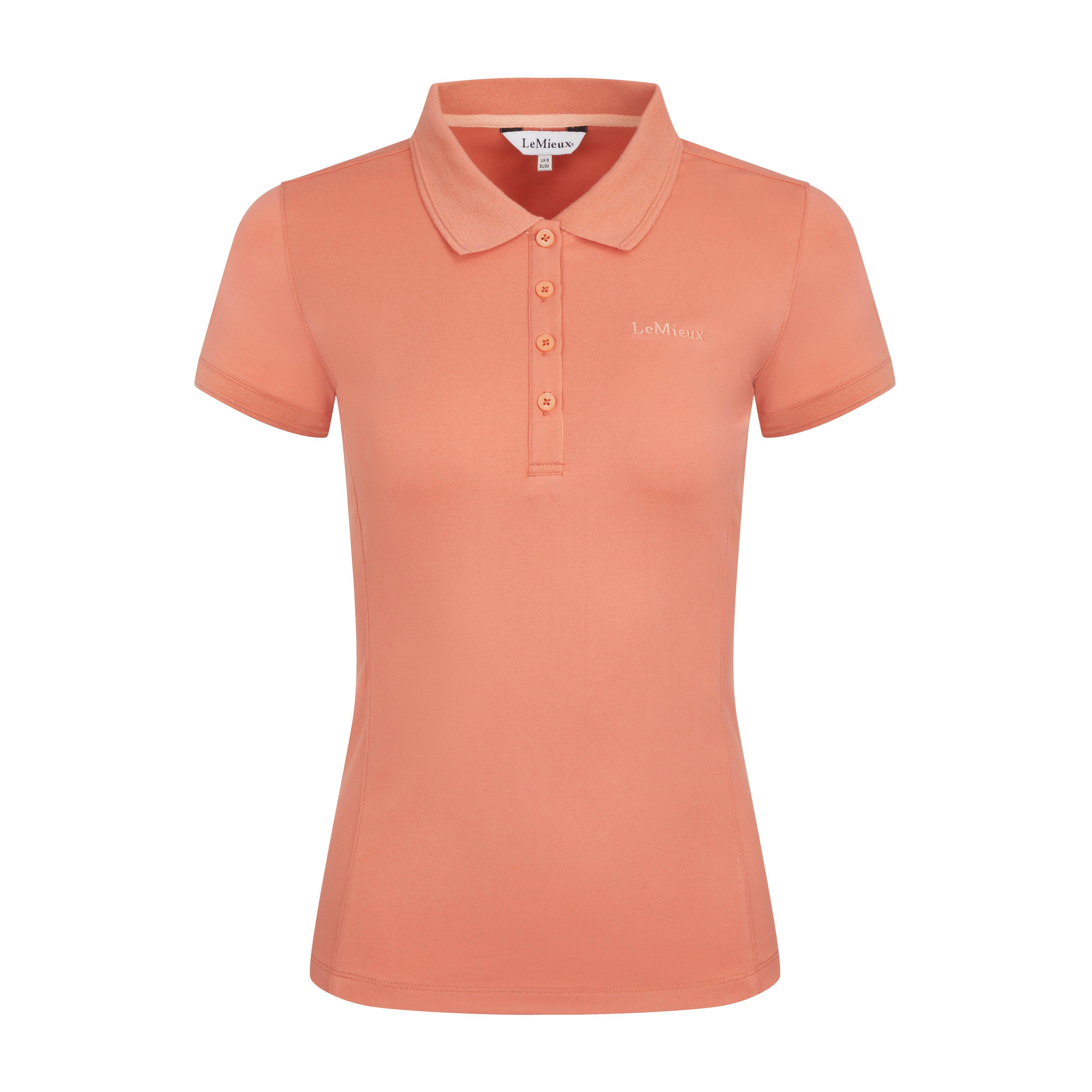 Womens Classique Polo Shirt Apricot