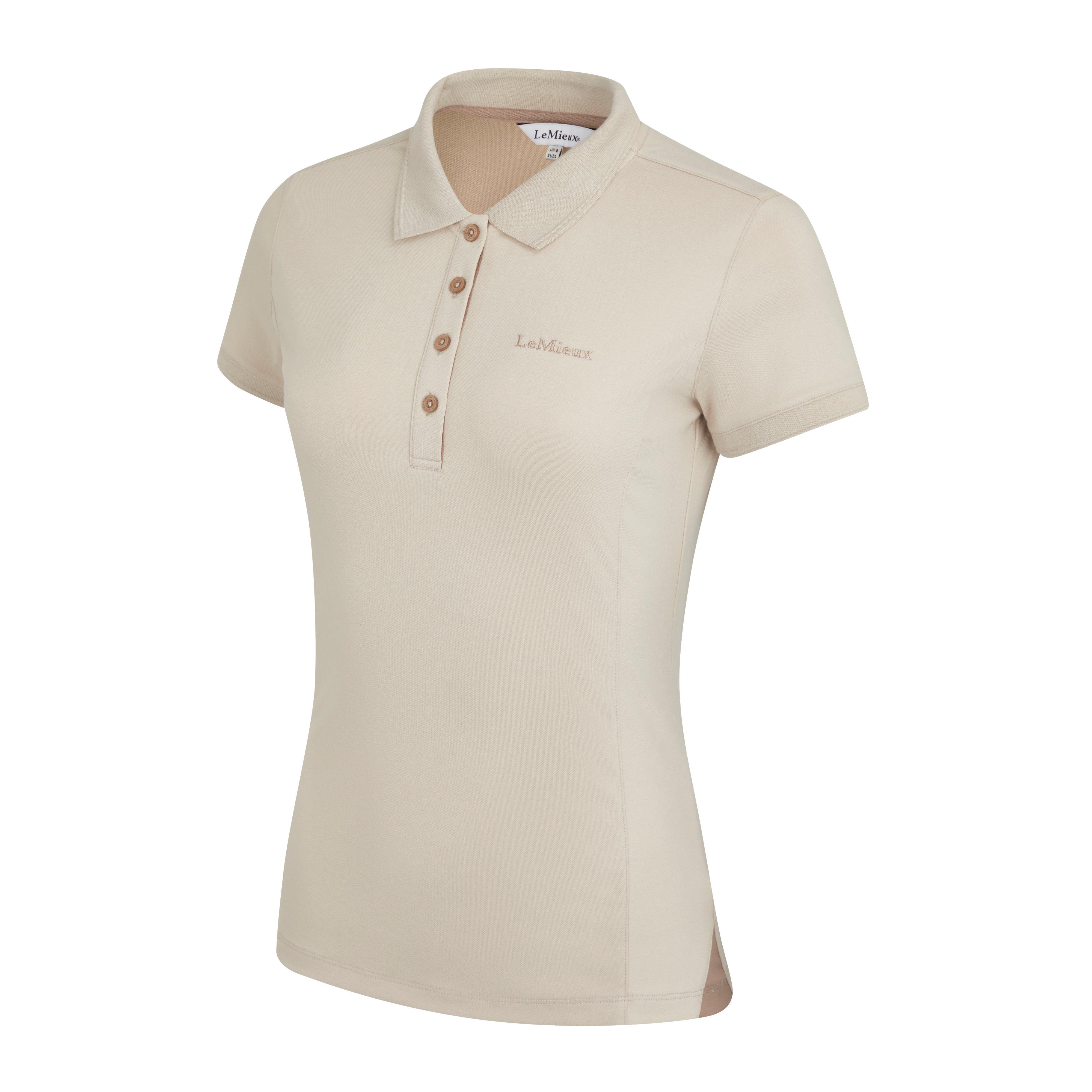 Womens Classique Polo Shirt Stone
