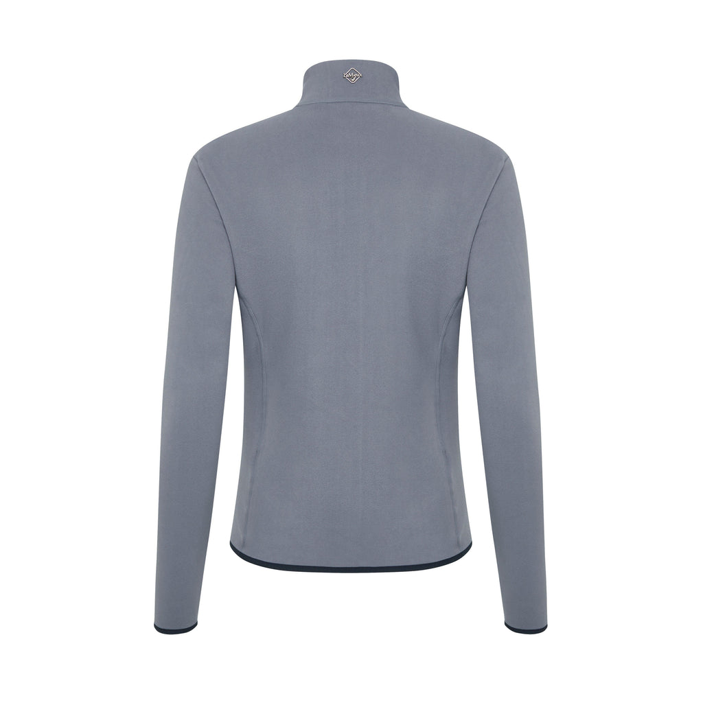 Womens Faye Zip Through Fleece Jay Blue