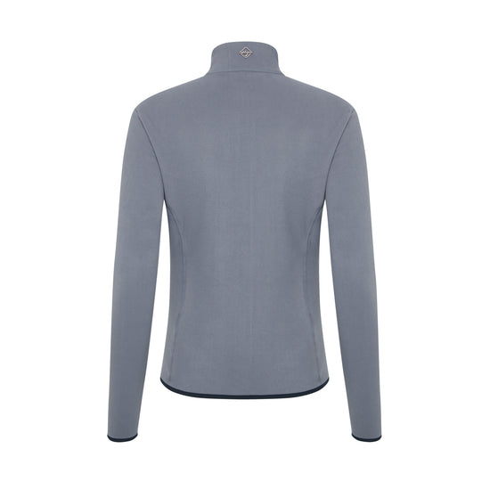 Womens Faye Zip Through Fleece Jay Blue