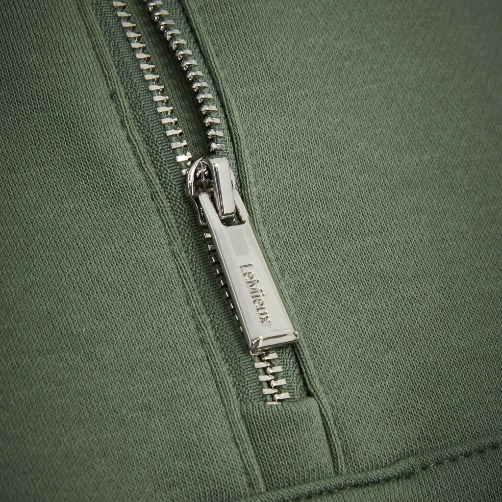 Womens Kali Quarter Zip Sweater Thyme