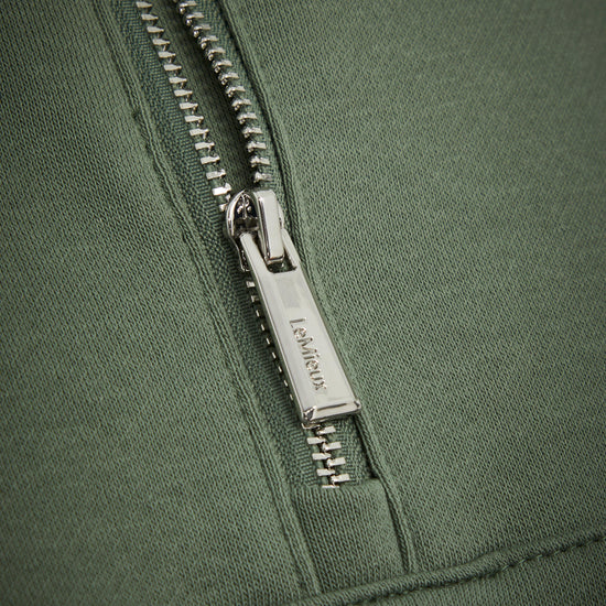 Womens Kali Quarter Zip Sweater Thyme