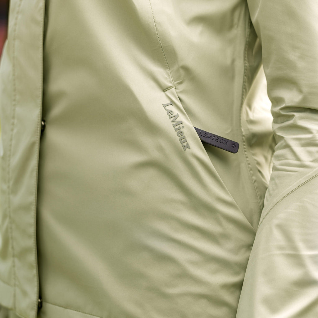 Womens Isla Short Waterproof Jacket Fern