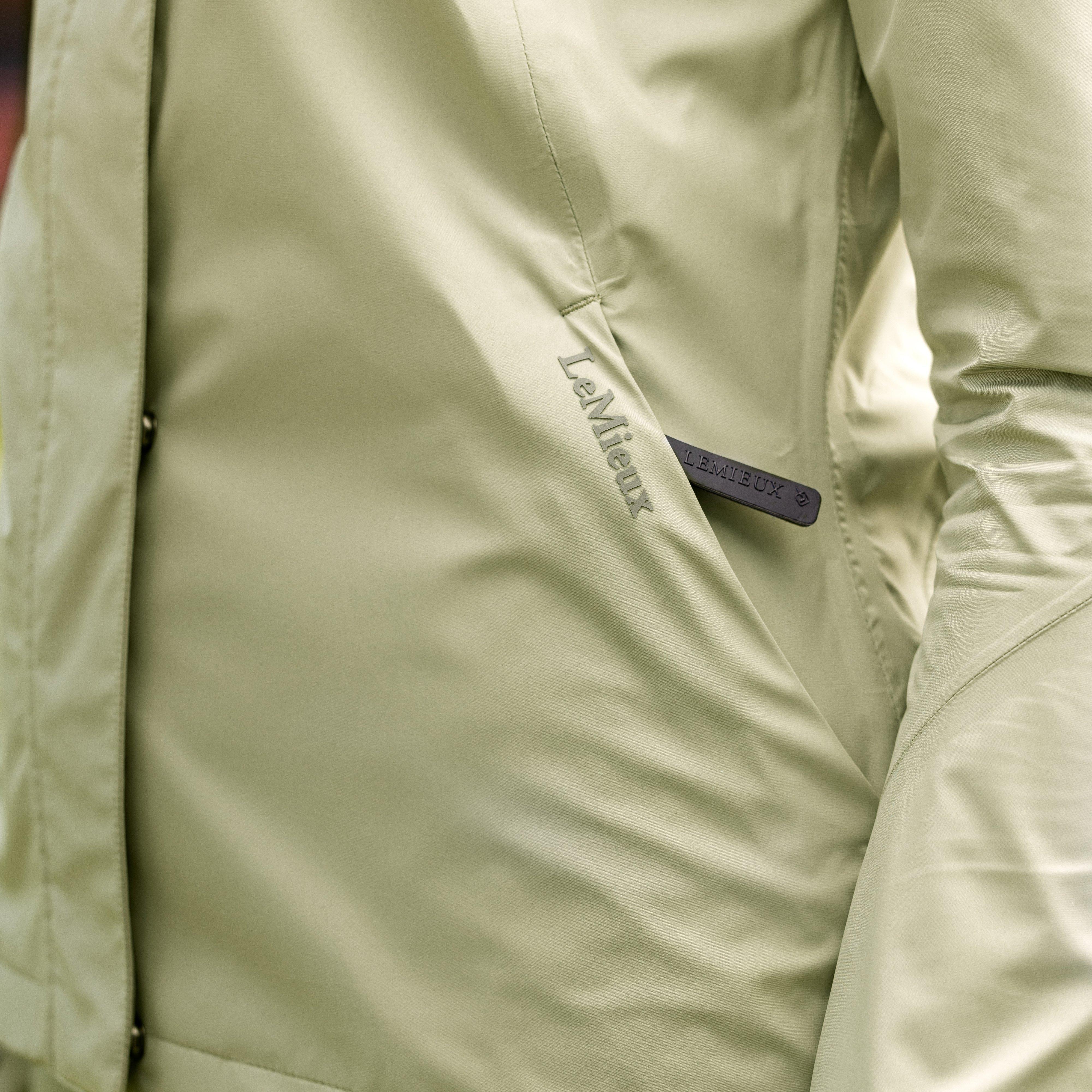 Womens Isla Short Waterproof Jacket Fern