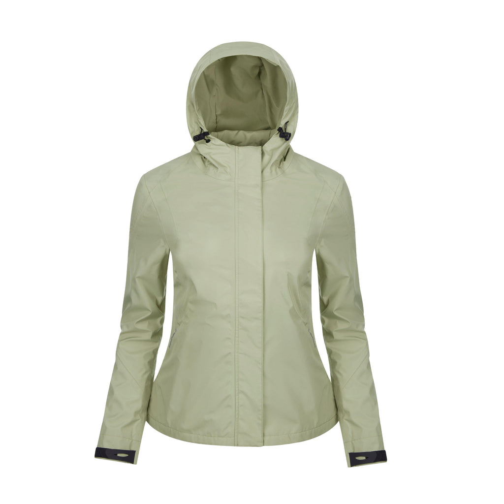Womens Isla Short Waterproof Jacket Fern