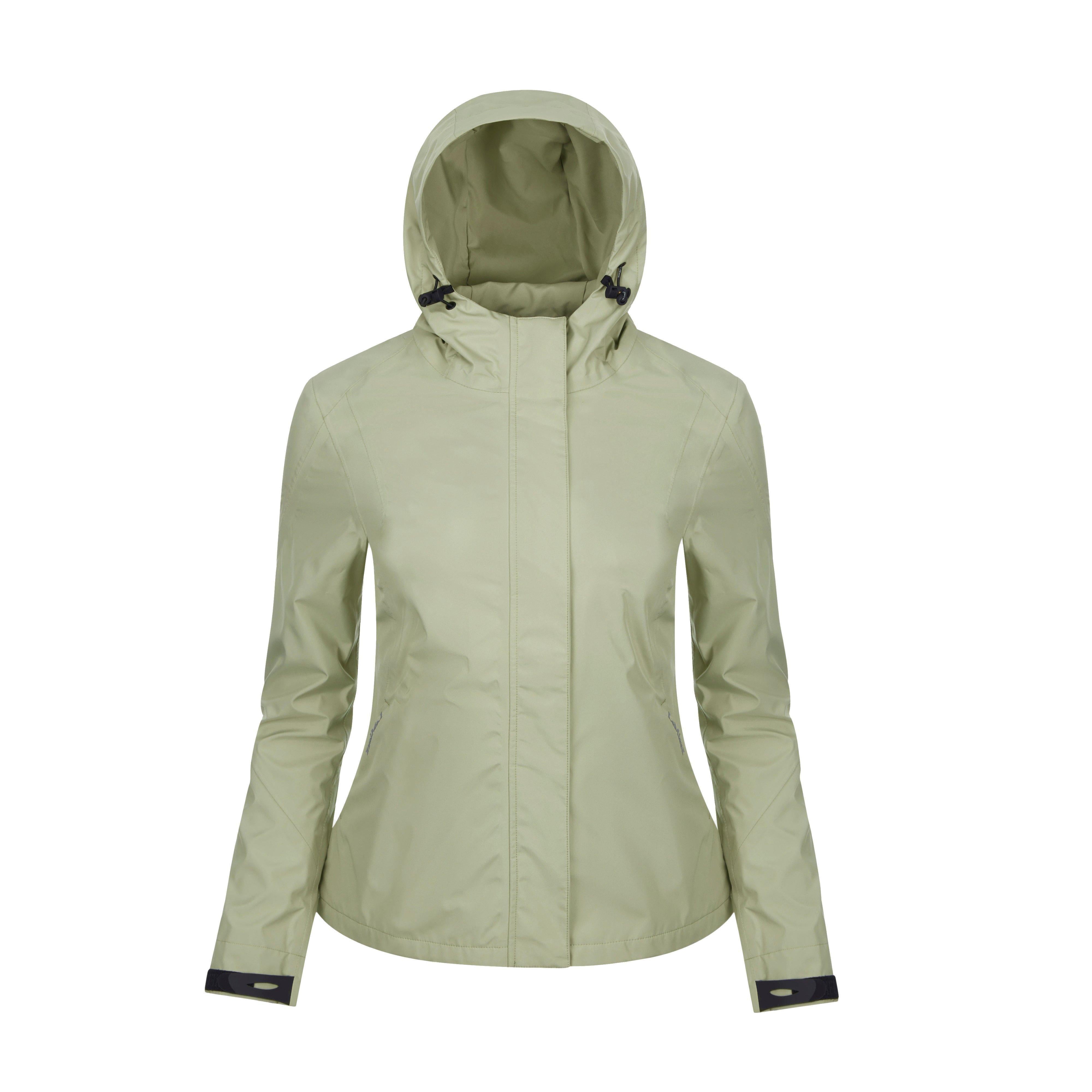 Womens Isla Short Waterproof Jacket Fern