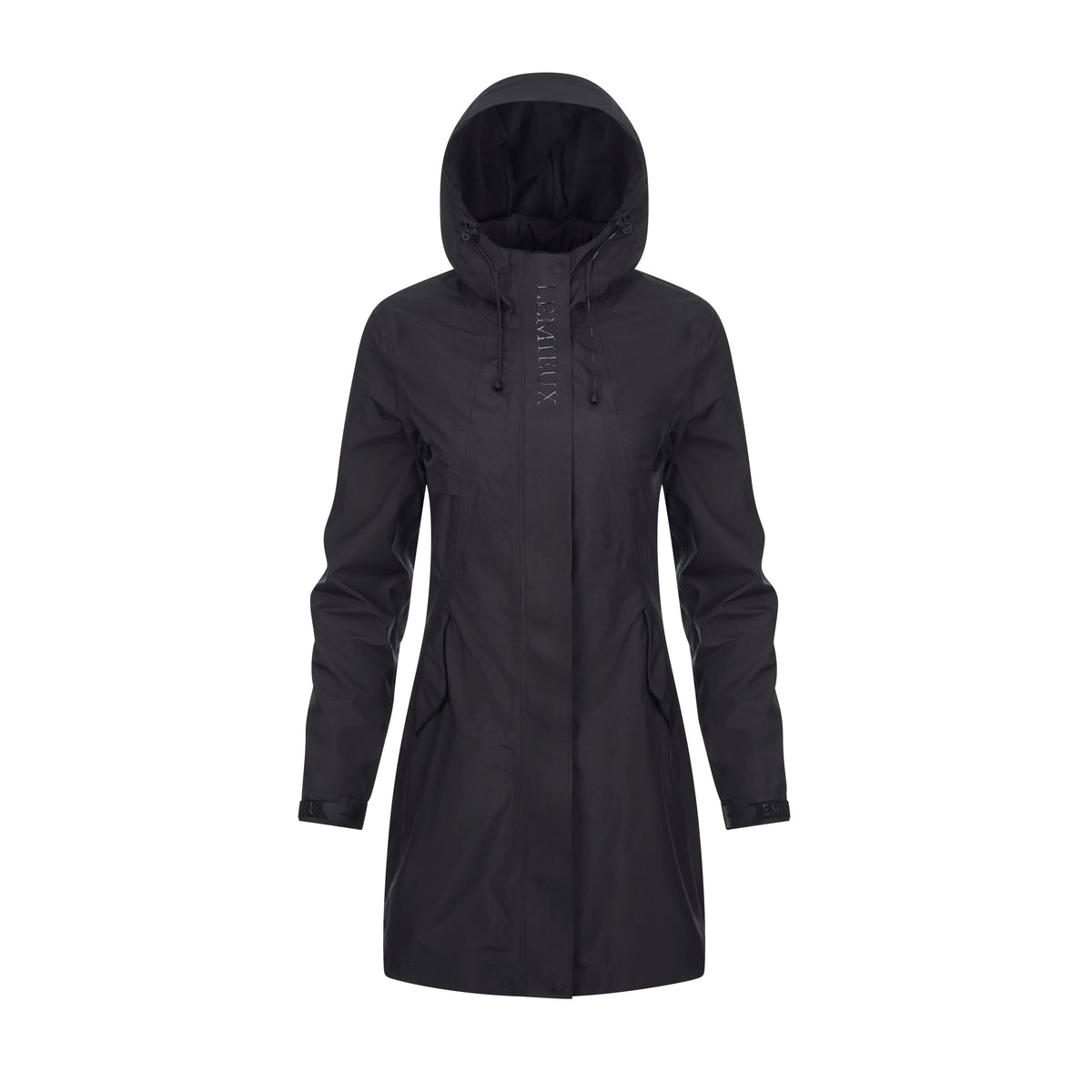 Womens Grace Long Rain Jacket Black