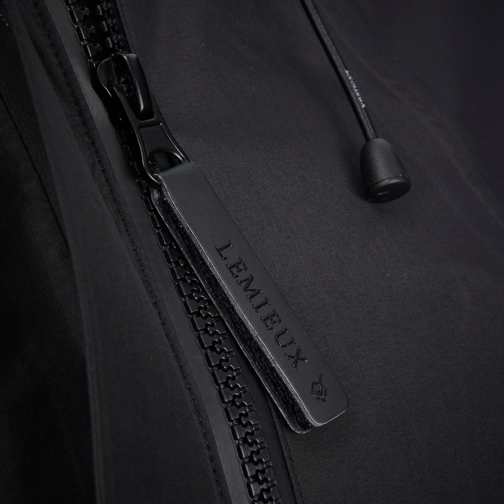 Womens Grace Long Rain Jacket Black