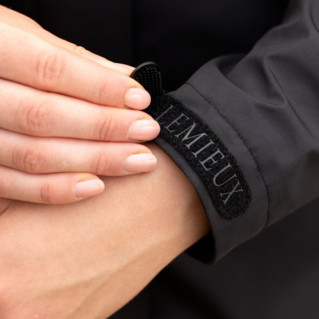 Womens Grace Long Rain Jacket Black