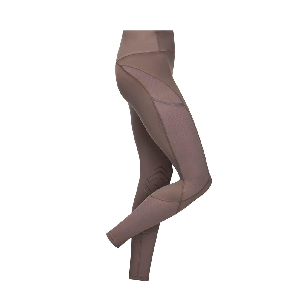 Womens Lydia Mesh Leggings Walnut
