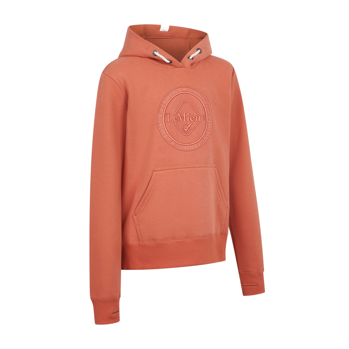 Young Rider Hannah Pop Over Hoodie Apricot
